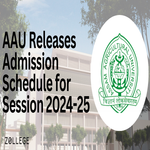 AAU Releases Admission Schedule for Session 2024